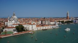 Sailing into Venice, Italy on the Royal Princess