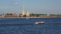 The Neva River and Peter and Paul Fortress