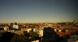 View from the Radisson Blu Hotel Olumpia in Tallinn, Estonia
