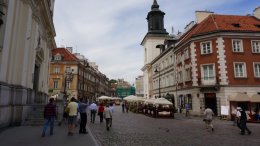 Old Town in Warsaw, Poland