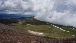 The summit of Mount Evans