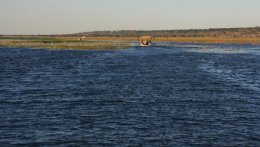 The Chobe River in Northern Botswana