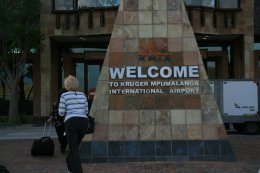 Kruger Mpumalanga International Airport in Northeast South Africa