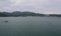 The harbour of Nha Trang, Vietnam