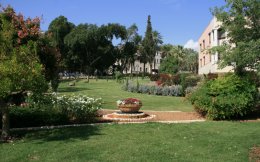 Beautiful grounds near the Church of the Beatitudes