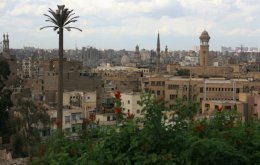 View from Cairo's Al-Azhar Park