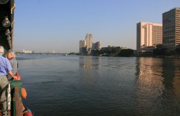 My cruise on the Nile River in Cairo, Egypt