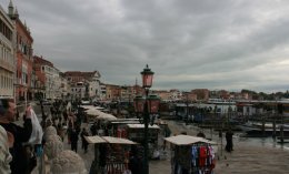 Venice waterfront facing the lagoon