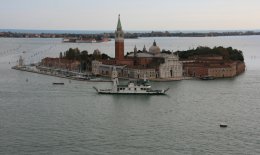 View of San Giorgio Maggiore Island from campanile