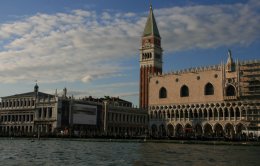 St. Mark's Square and the Doge's Palace from the Venetian Lagoon