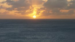 Sunset in St. Maarten