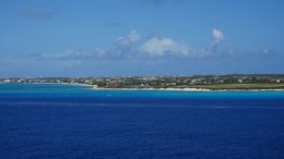 Approaching Grand Turk in the Turks and Caicos Islands