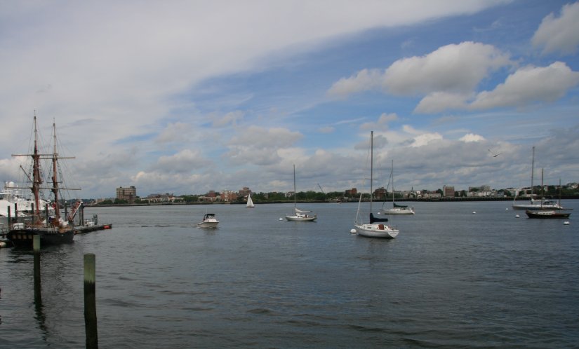 Boston Harbor from Long Wharf