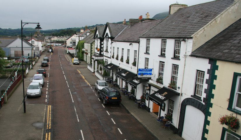 The village of Carnlough