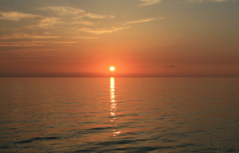 Sunset on the Mediterranean