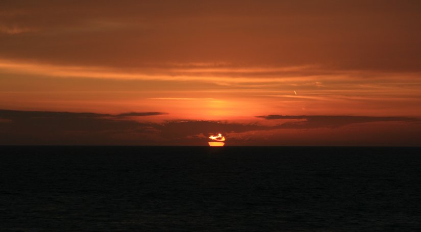 Sunset on the Mediterranean
