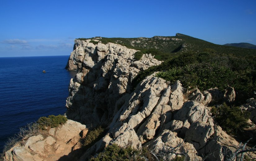 The coast of Sardinia