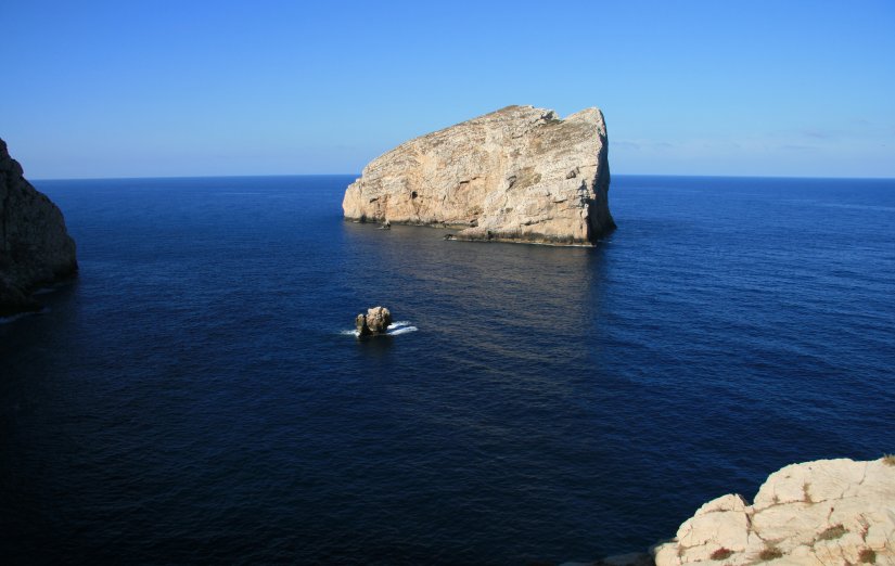The coast of Sardinia