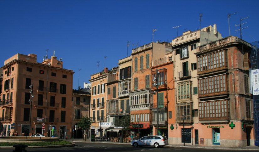 Downtown Palma, Spain