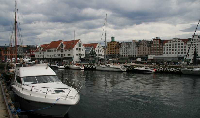 Vagen Harbor in Bergen, Norway