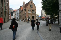 Streets of Bruges, Belgium
