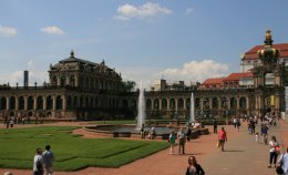 Zwinger Palace Courtyard