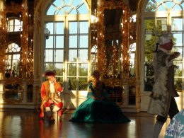 Imperial Reception at Catherine Palace in St. Petersburg, Russia