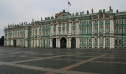 The Winter Palace (Hermitage Museum) in St. Petersburg, Russia