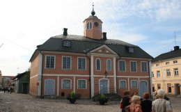 Old Town Hall, now the Porvoo Museum in Porvoo, Finland