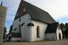 Porvoo Cathedral in Porvoo, Finland