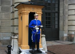 Guard at the Stockholm Palace