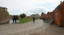 Kronborg Castle in in Elsinore, Denmark