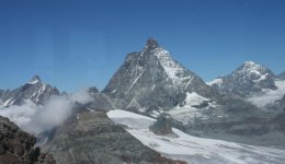 The Matterhorn from the Klein Matterhorn cable car