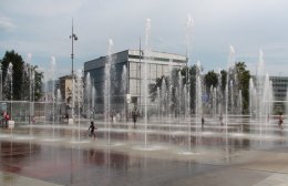 Place de Nations Square in Geneva, Switzerland