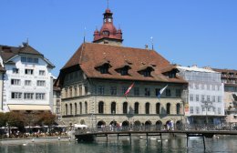 Town Hall (Rathaus) in Lucerne's Old Town