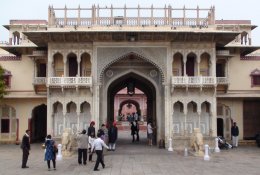 The City Palace in Jaipur, India