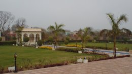 Laxmi Vilas Palace in Bharatpur, India