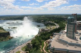 View from Niagara Falls's Skylon Tower