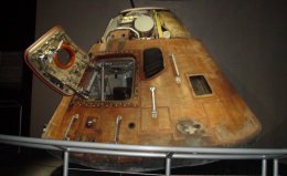 Command module from Apollo program