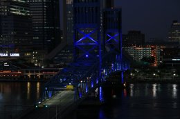 Jacksonville skyline along the St. Johns River