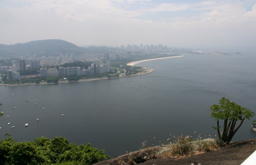 View from top of Urca Mountain