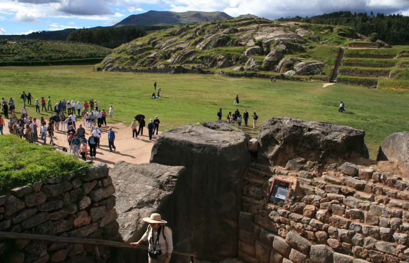 Sacsayhuaman is an Inca walled complex