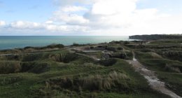 La Pointe du Hoc in Normandy, France