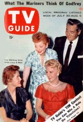 July 30, 1955 TV Guide cover