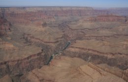 Grand Canyon from helicopter