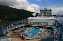 Calypso Reef and Pool from Sun Deck