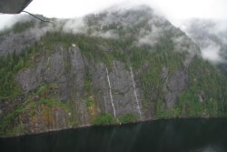 Misty Fjords National Monument from seaplane