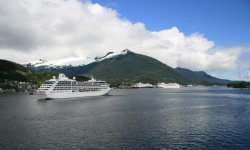 Ketchikan, Alaska from Sapphire Princess Sun Deck