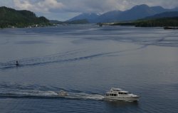 Ketchikan, Alaska from Sapphire Princess Sun Deck