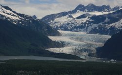 Mendenhall Glacier from Helicopter